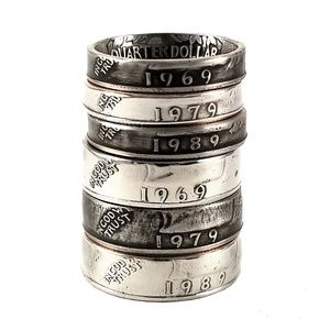 1965-1998 Quarter Coin Ring